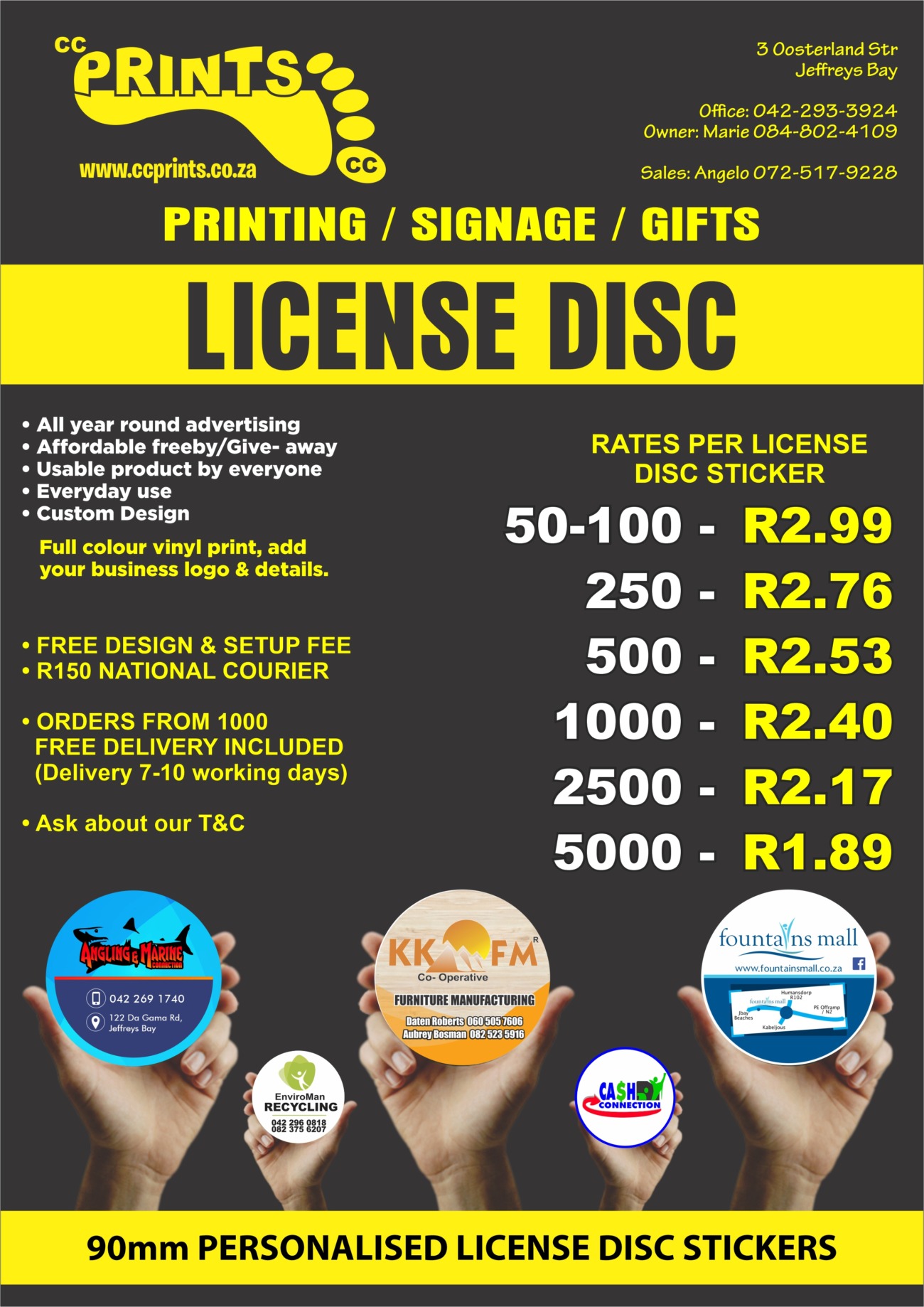 license disc stickers june 2022